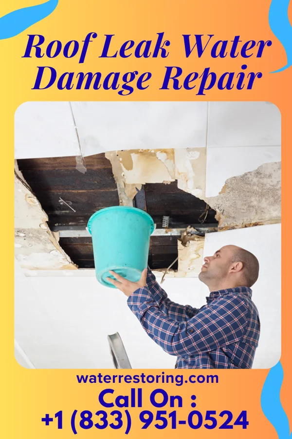 Roof Leak Water Damage Repair in Hot Springs, SD